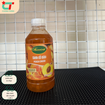 Sinh Tố Berino vị Đào Chai 1L