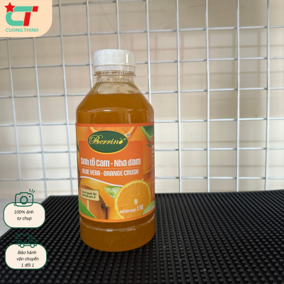 Sinh Tố Berino vị Cam Nha Đam Chai 1L