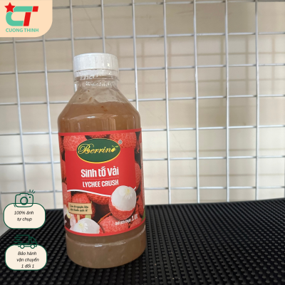 Sinh Tố Berino vị Vải Chai 1L