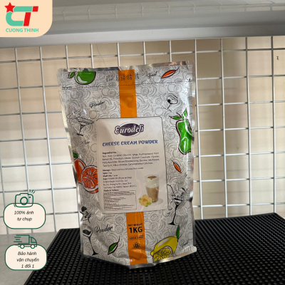 Bột kem Cheese vị phô mai Euro Deli gói 1kg