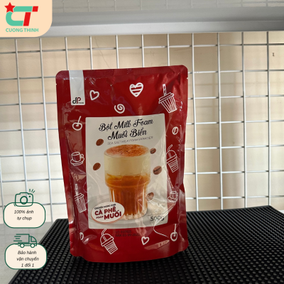 Bột Milkfoam Vị Muối Biển Dpfood Gói 500gr