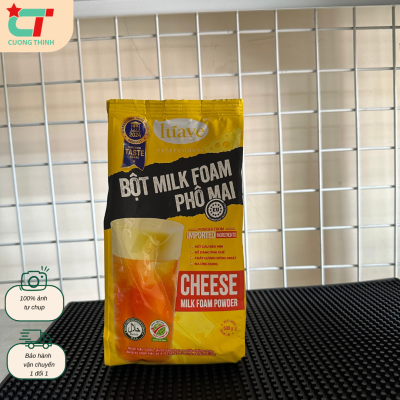 Bột Milkfoam vị phô mai Luave gói 500gr