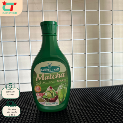 Sốt Golden Farm vị matcha 