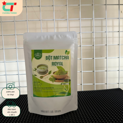 Bột matcha nguyên chất Royal túi 200gr