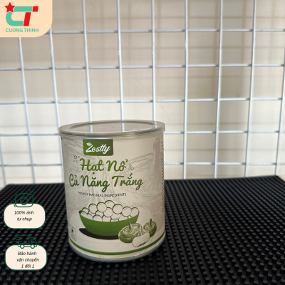 Hạt Nổ Củ Năng Trắng Zestty Lon 850gr