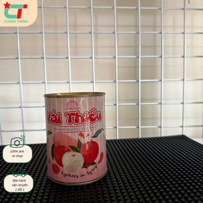 Vải Ngâm Lotus Food Lon 560gr