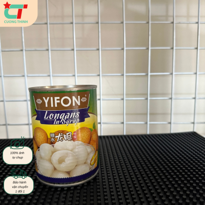 Nhãn Ngâm Đường Yifon  Lon 565g