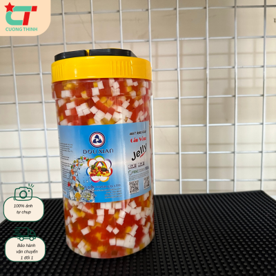 Thạch dừa Hàng Huy hương trái cây hộp 2.5kg