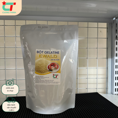Bột Gelatin EWALD 250 Bloom Gói 500gr