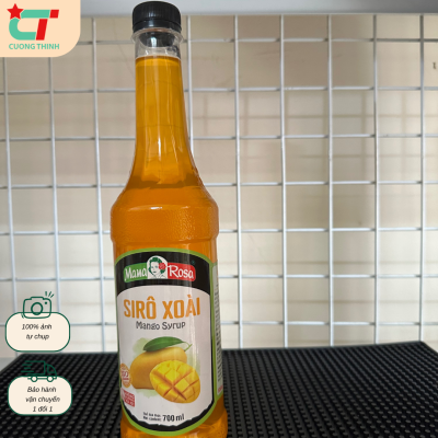 Siro Mamarosa Vị Xoài Chai 700ml