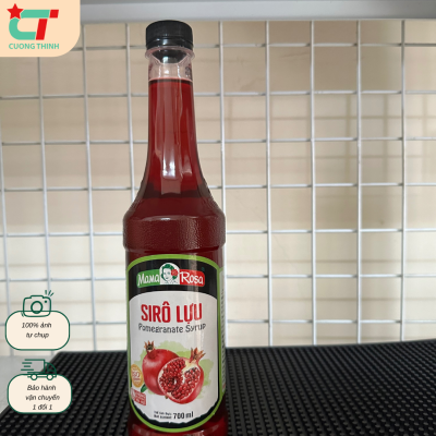 Siro Mamarosa Vị Lựu Chai 700ml
