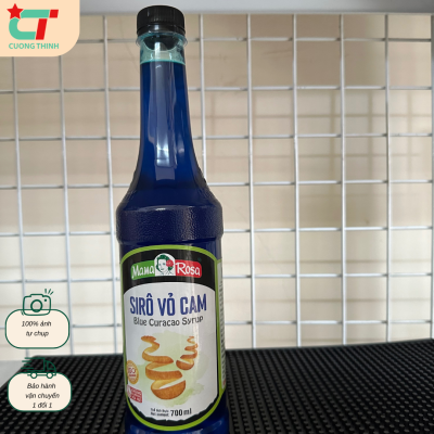 Siro Mamarosa Vị Vỏ Cam Chai 700ml