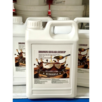 Siro đường đen Eurodeli can 2.5kg