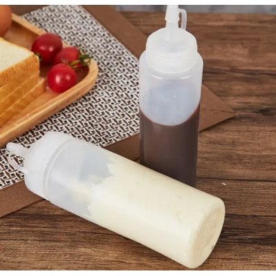 Bình nhựa đựng tương, syrup, nước sốt dung tích 400ml