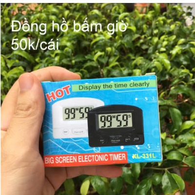 Đồng hồ bấm giờ điện tử mini