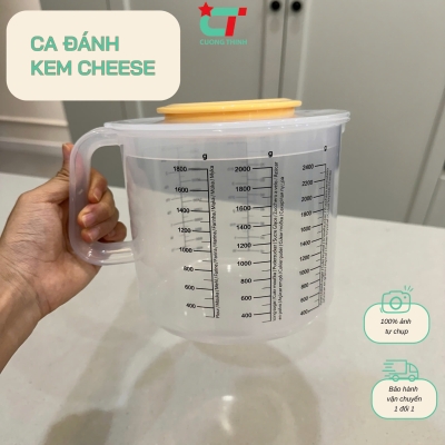 Ca nhựa đánh trứng, cheese dung tích 2.5 lít