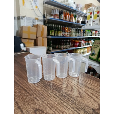 Combo 4 ca đong định lượng có chia vạch, có quai dung tích 100ml