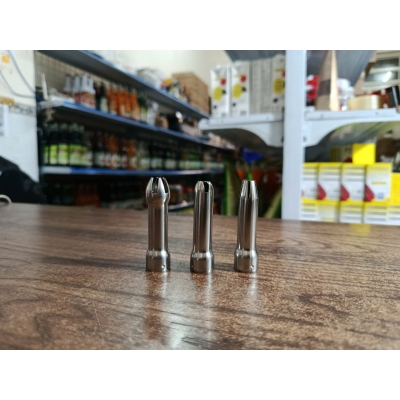 Bộ vòi bình xịt kem tươi bằng thép (3 đầu xịt kem)